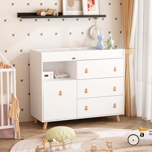 Wayfair Changing Table Dresser White Changing Tables You'll Love in 2024